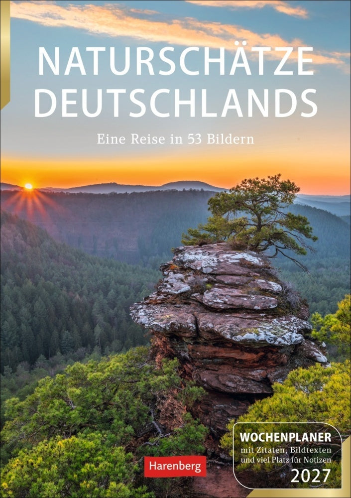 Naturschätze Deutschlands Wochenplaner 2027 - Eine Reise in 53 Bildern (Ulrike Issel)