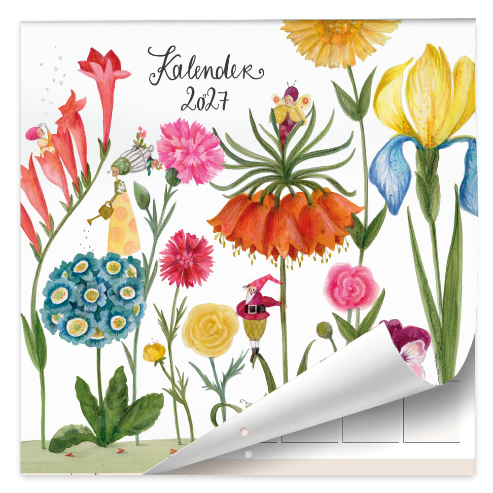 Broschürenkalender Blumen 2027