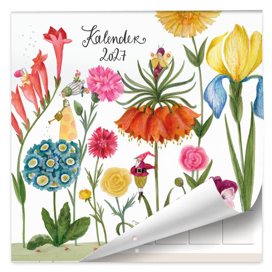 Broschürenkalender Blumen 2027