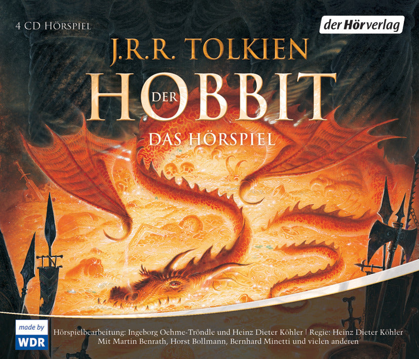 Der Hobbit, 4 Audio-CDs (John R. R. Tolkien)
