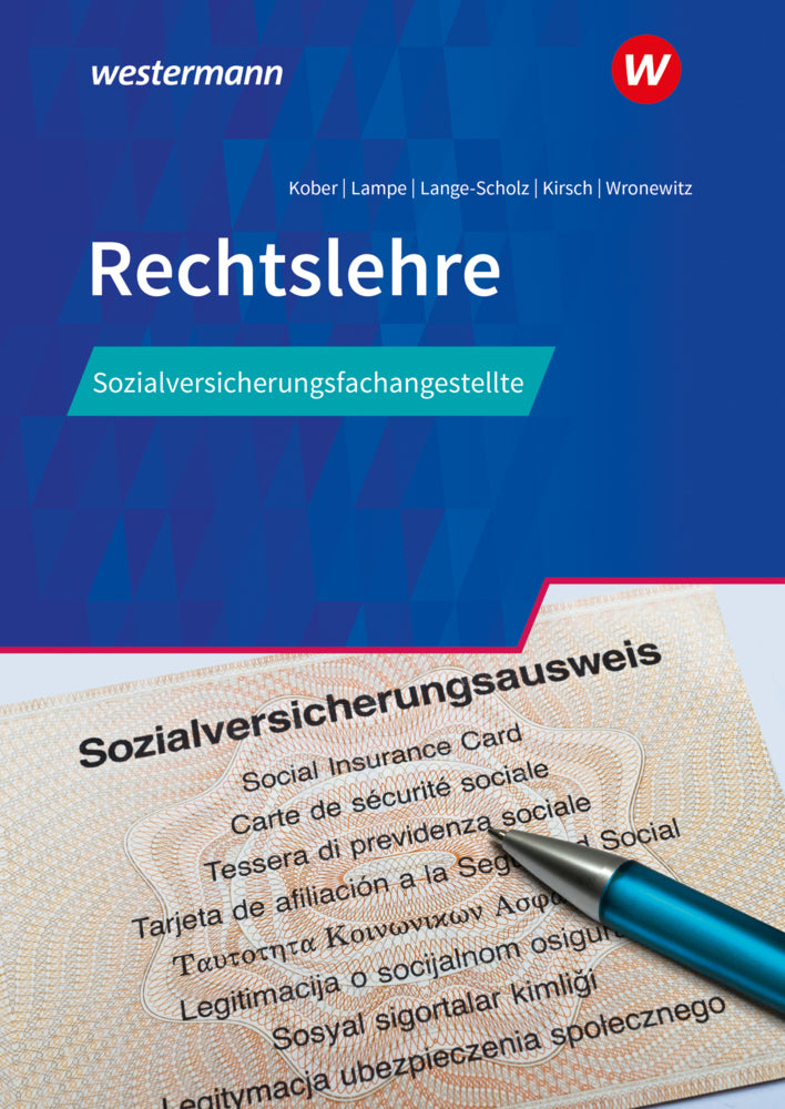 Rechtslehre für Sozialversicherungsfachangestellte (Martina Kober)