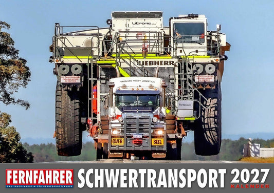 Schwertransporter Kalender 2027