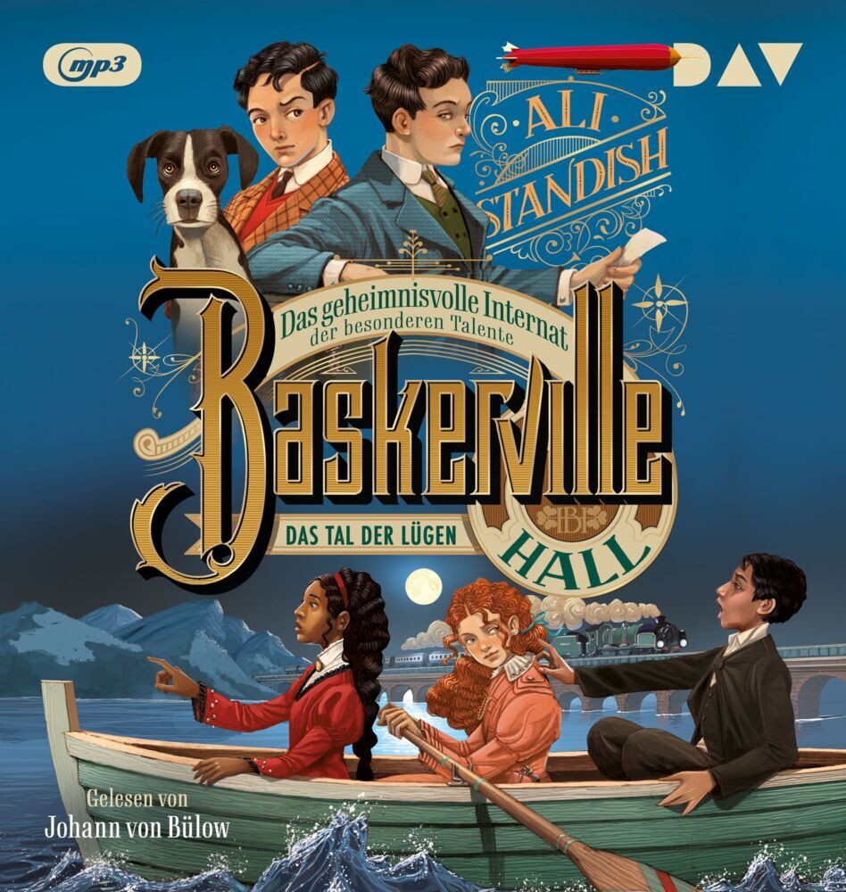 Baskerville Hall - Das geheimnisvolle Internat der besonderen Talente. Teil 3: Das Tal der Lügen, 1 Audio-CD, 1 MP3 (Ali Standish)