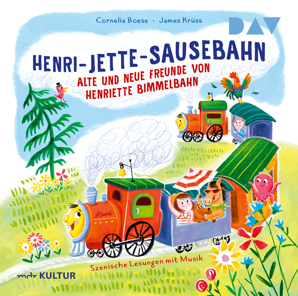 Henri-Jette-Sausebahn - Alte und neue Freunde von Henriette Bimmelbahn, 1 Audio-CD (Cornelia Boese)