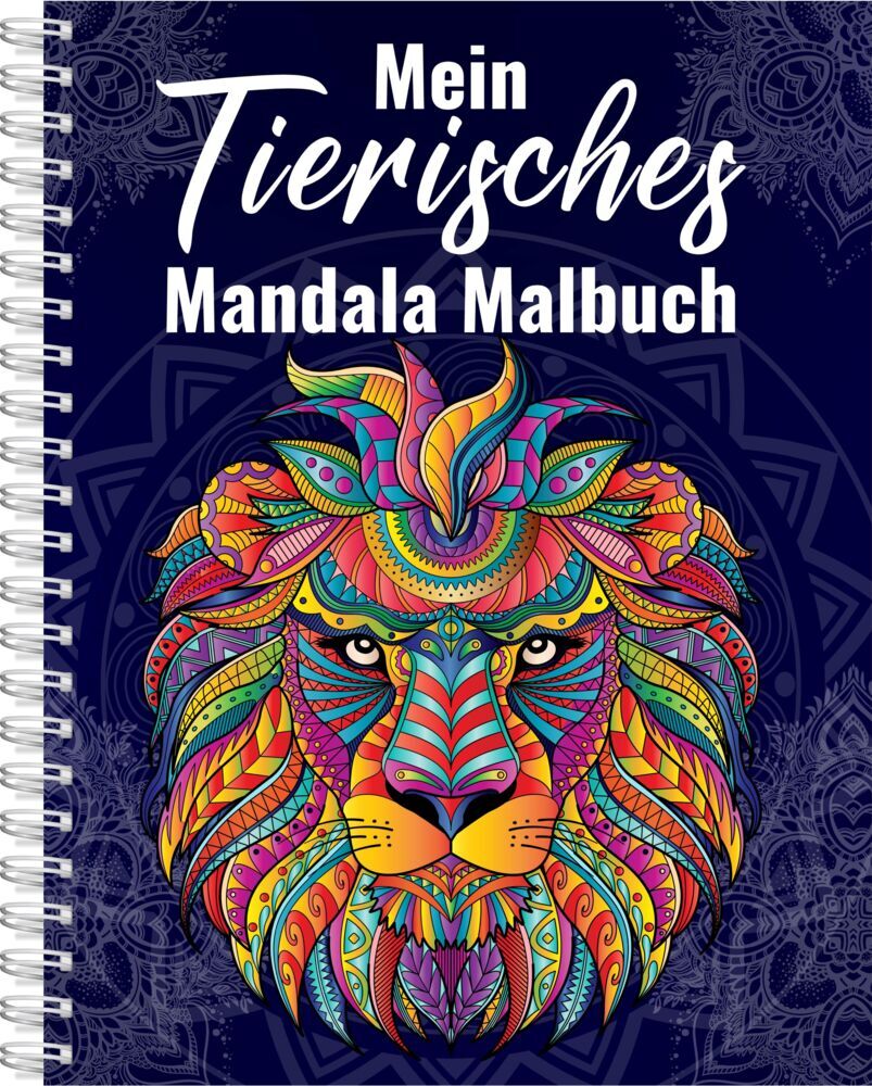 Mein Tierisches Mandala Malbúch (Topulo-Verlag)