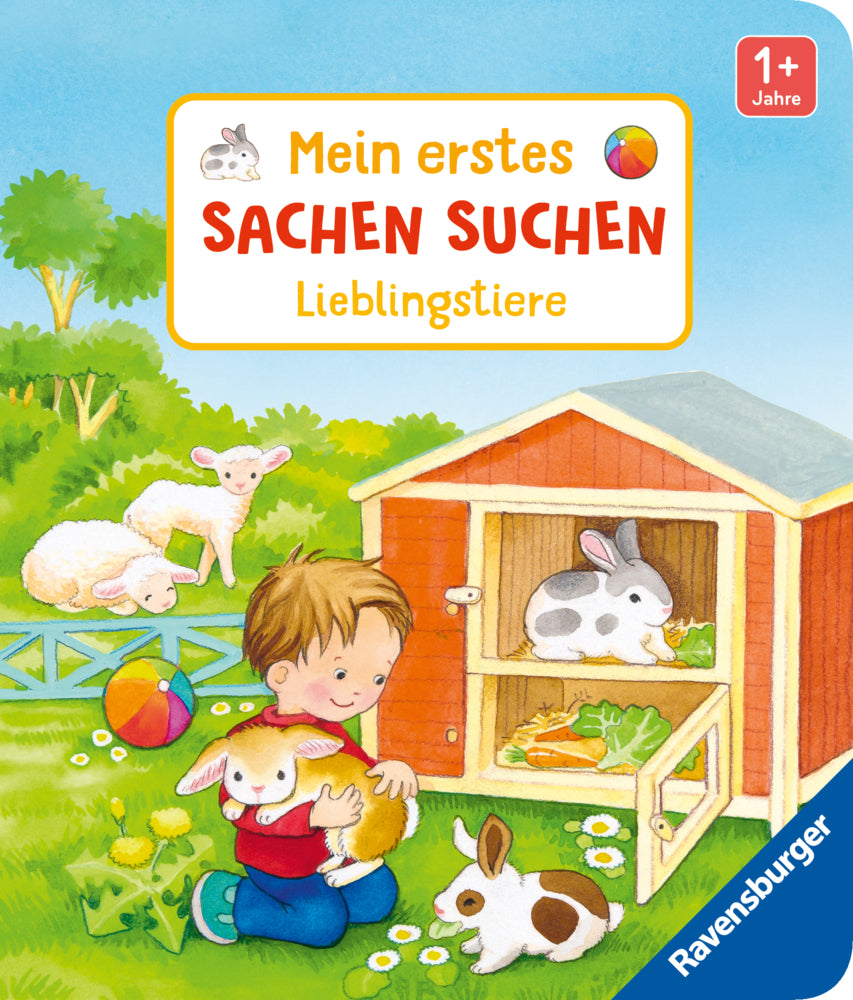 Mein erstes Sachen suchen: Lieblingstiere (Sandra Grimm)