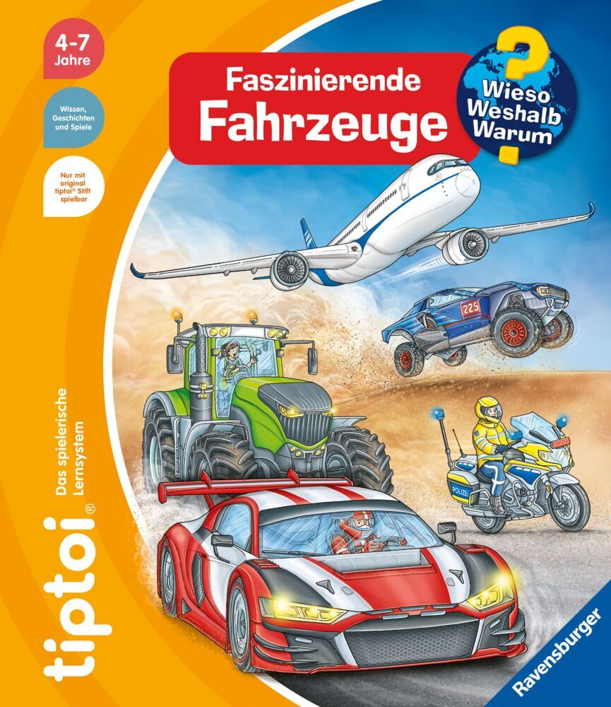 tiptoi® Wieso? Weshalb? Warum? - Faszinierende Fahrzeuge (Heike Tober)