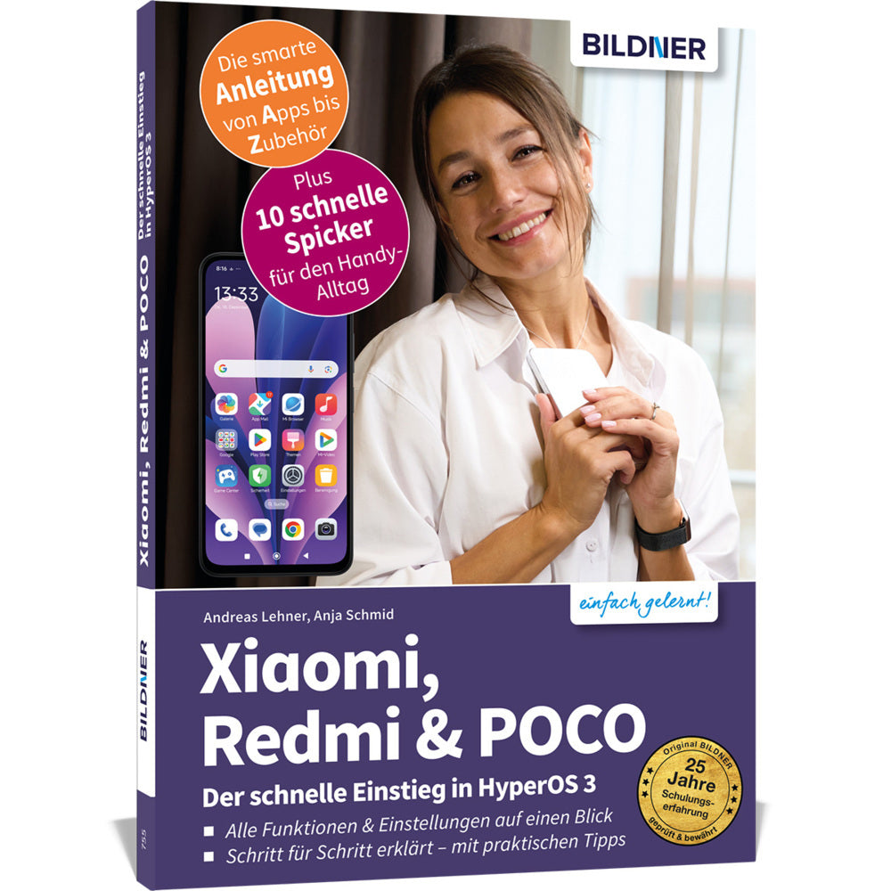 Xiaomi, Redmi & POCO - Der schnelle Einstieg in HyperOS 3 (Anja Schmid)