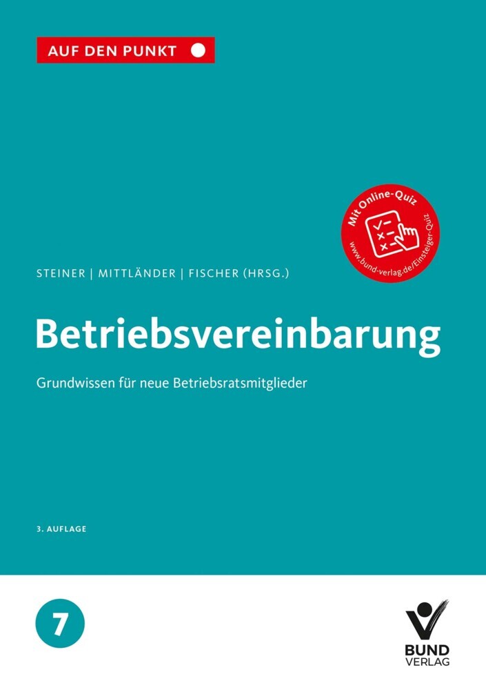Betriebsvereinbarung (Regina Steiner)