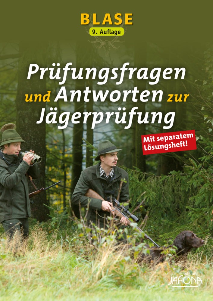 BLASE - Prüfungsfragen und Antworten zur Jägerprüfung, m. 1 Buch (Blase-Redaktion/ Edition Jafona Im Quelle & Meyer Verlag)