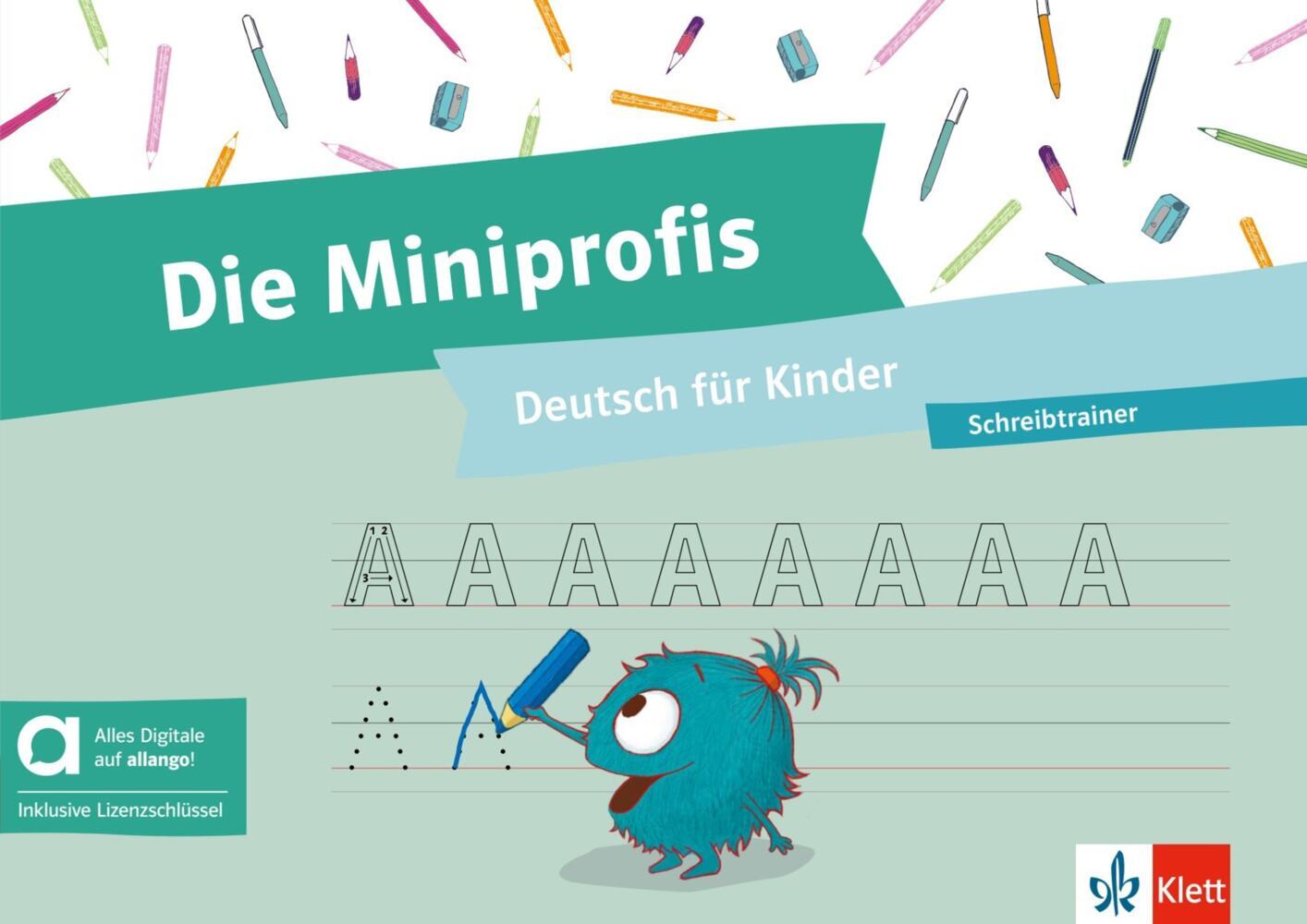 Die Miniprofis Schreibtrainer - Hybride Ausgabe allango, m. 1 Beilage