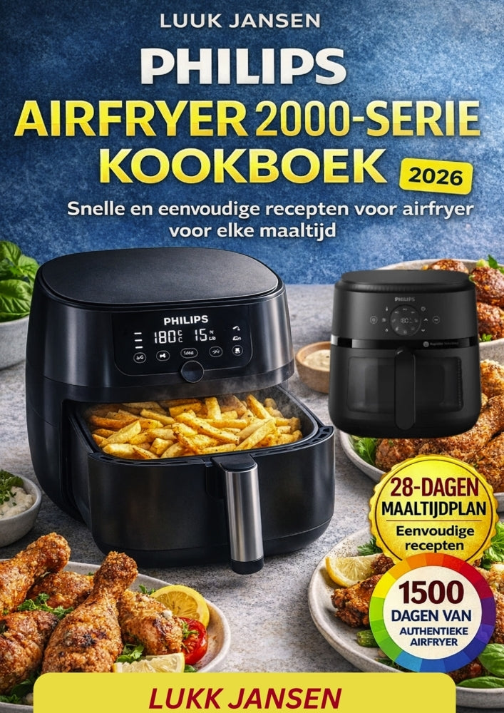 Philips Airfryer 2000-Serie Kookboek (Luuk Jansen)