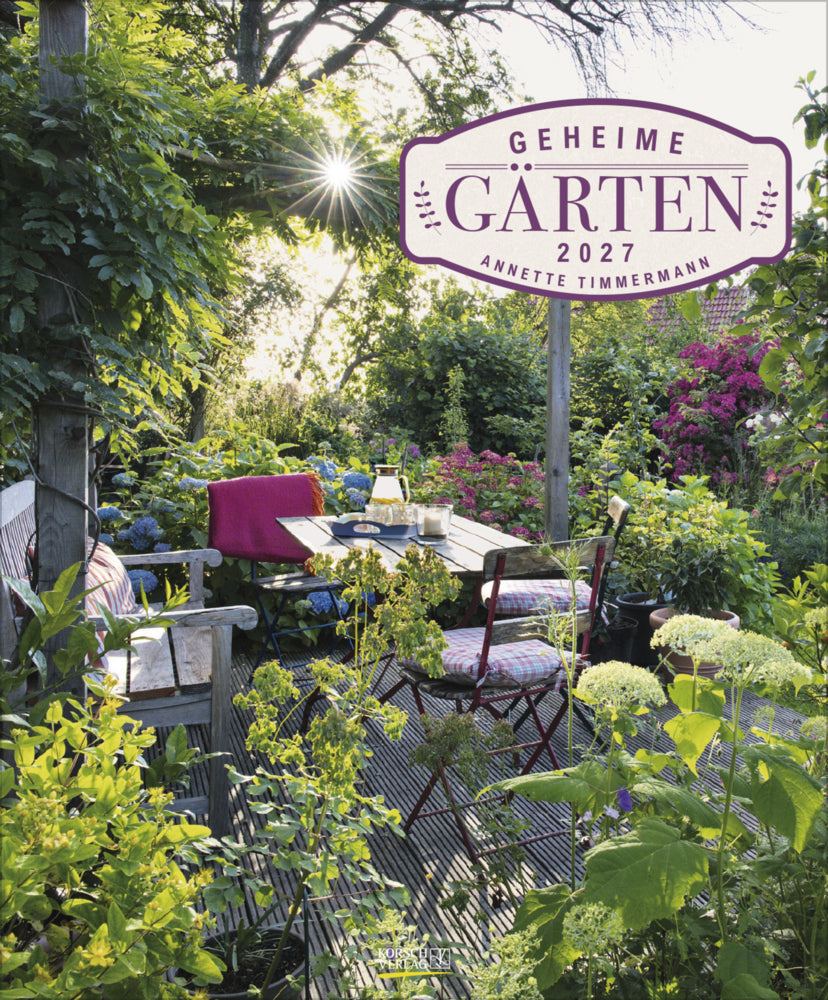 Geheime Gärten 2027 (Korsch Verlag)