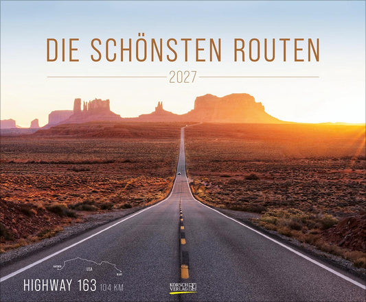 Die schönsten Routen 2027 (Korsch Verlag)