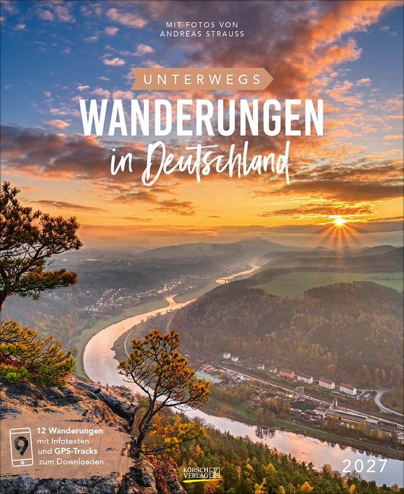 Wanderungen in Deutschland 2027 (Korsch Verlag)