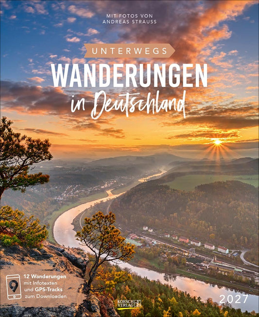 Wanderungen in Deutschland 2027 (Korsch Verlag)