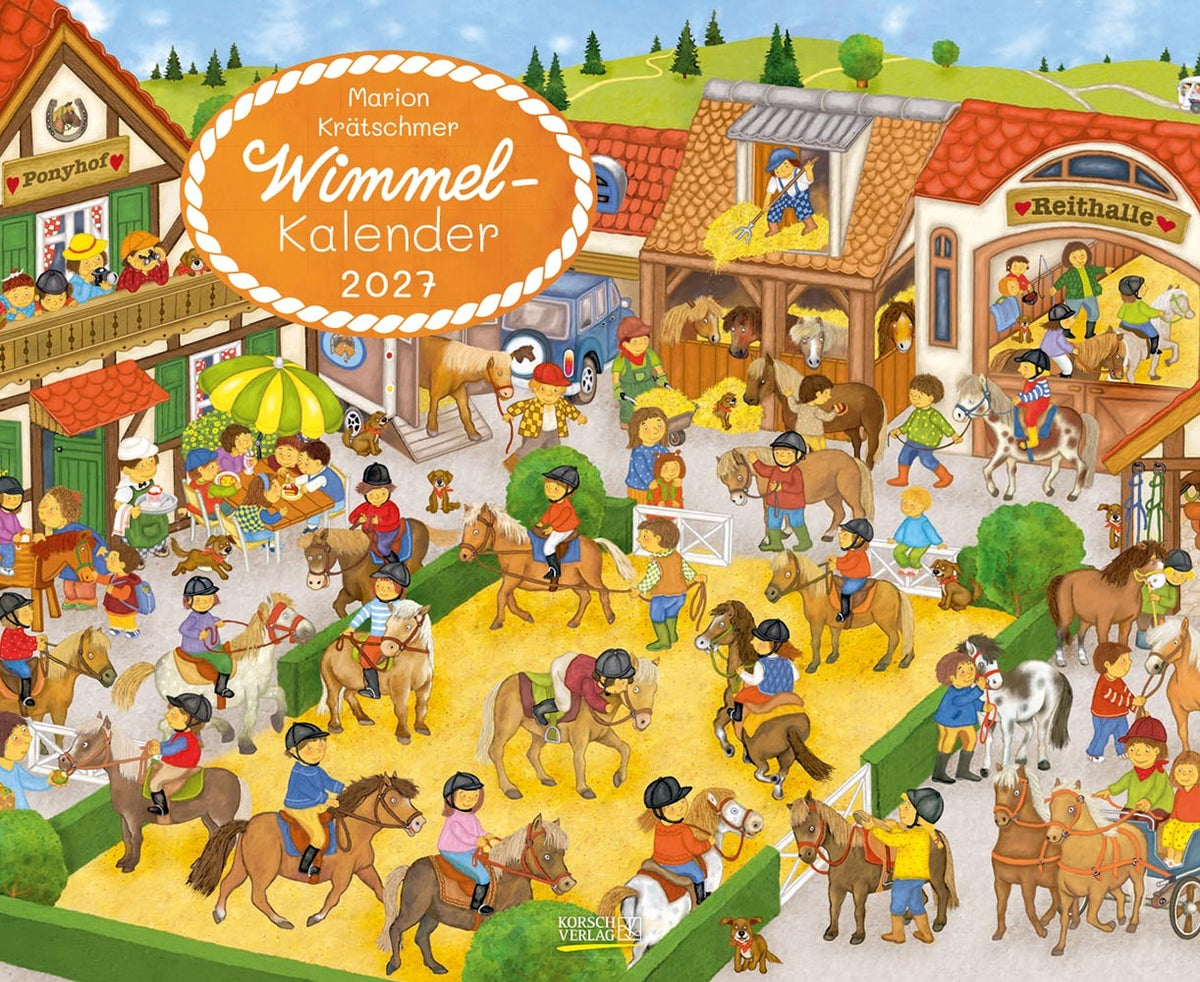 Wimmelkalender 2027 (Korsch Verlag)