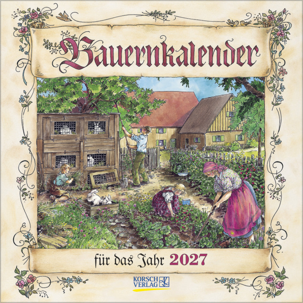 Bauernkalender 2027 (Korsch Verlag)