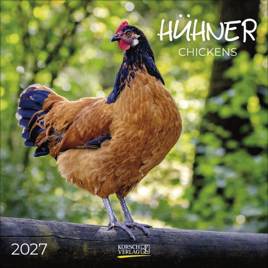 Hühner 2027 (Korsch Verlag)