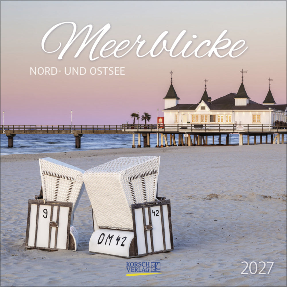 Meerblicke - Nord- und Ostsee 2027 (Korsch Verlag)