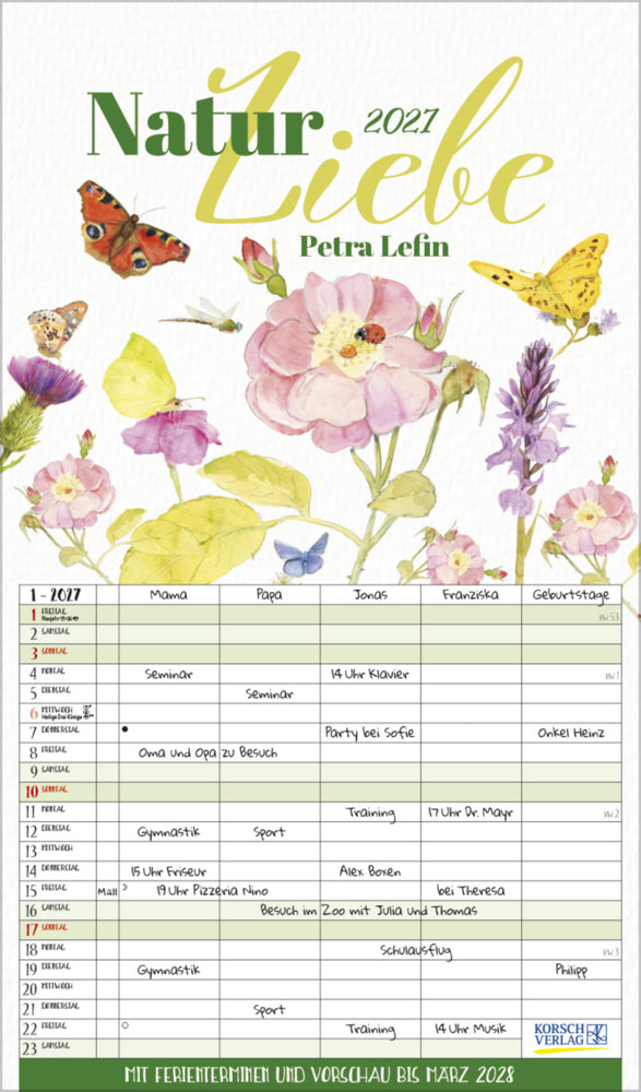 NaturLiebe 2027 (Korsch Verlag)