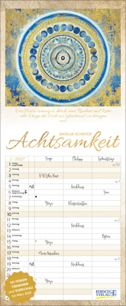 Achtsamkeit Timer für 2 2027 (Korsch Verlag)