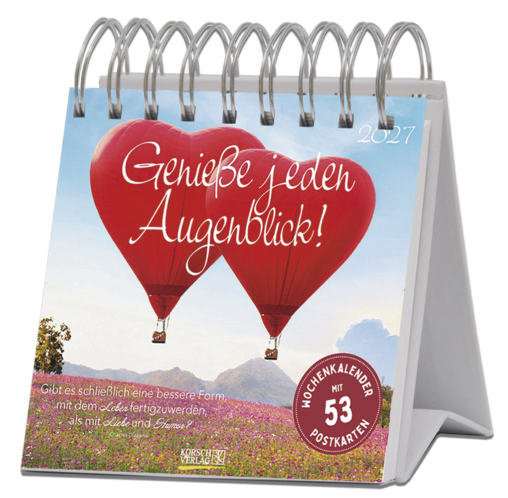 Genieße jeden Augenblick 2027 (Korsch Verlag)