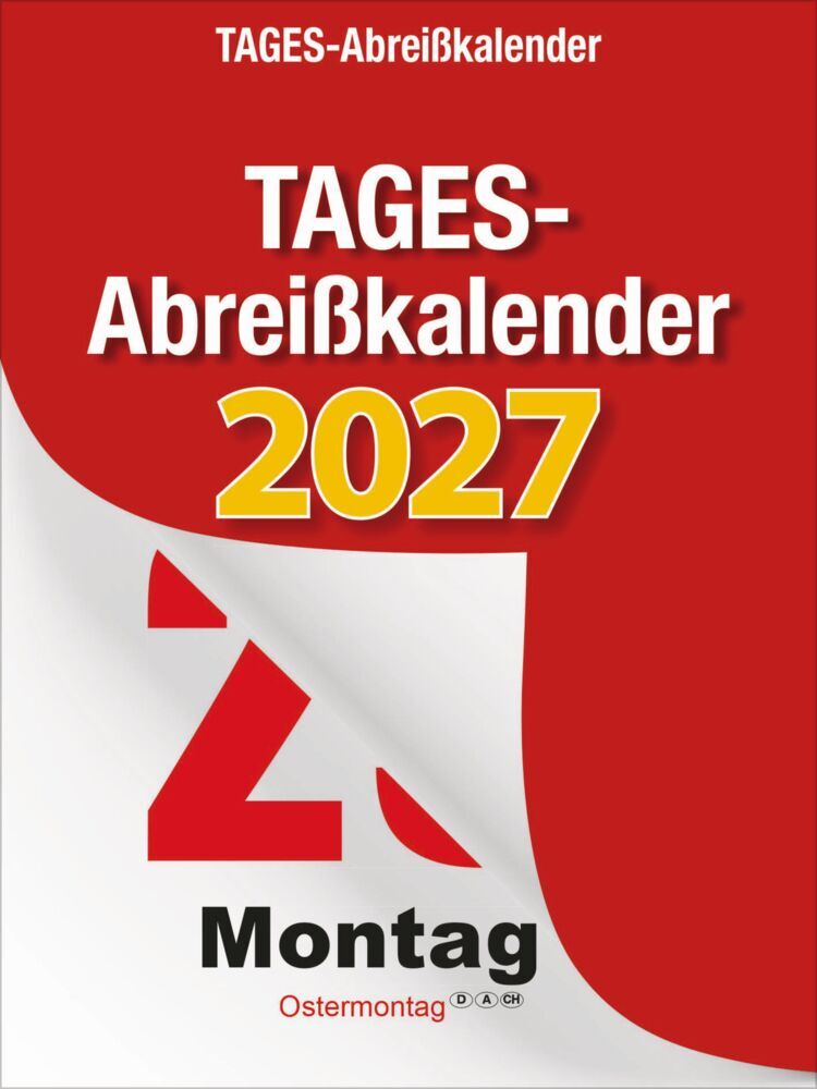 Tages-Abreisskalender 2027 (Korsch Verlag)
