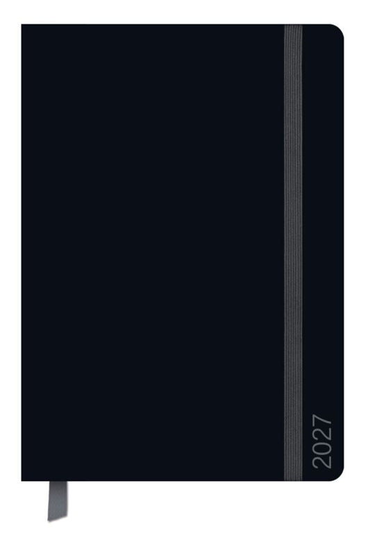 Wochenplaner Schwarz 2027 (Korsch Verlag)