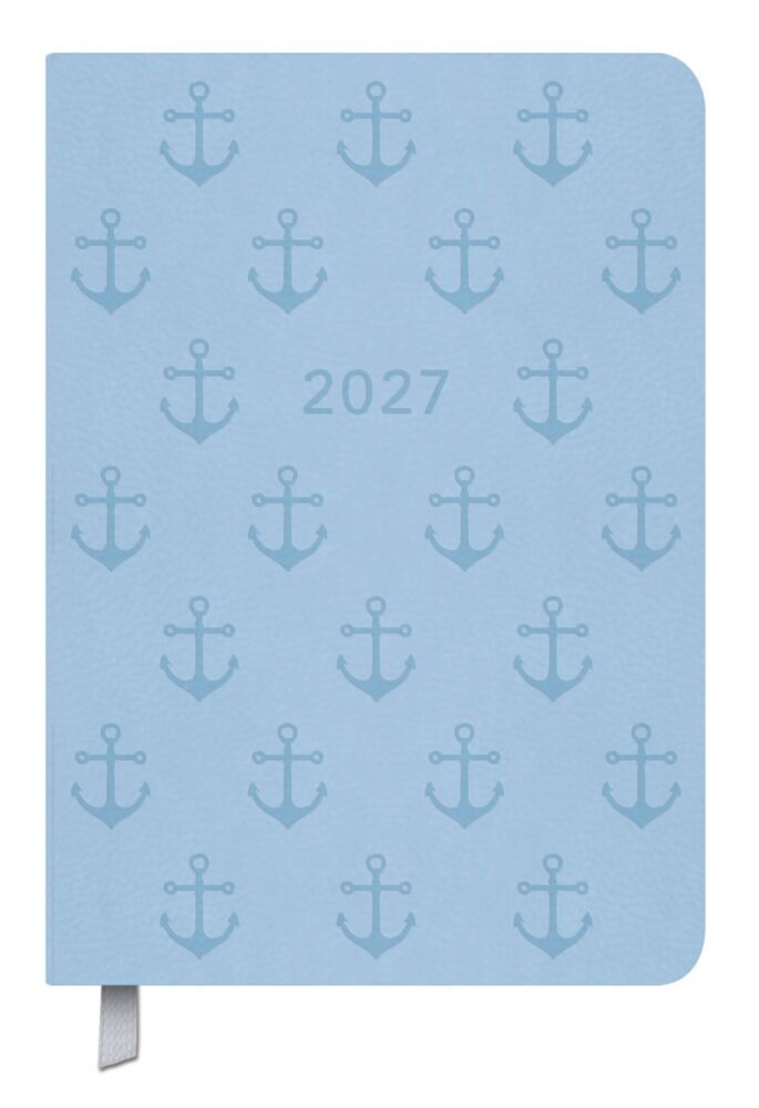 Timer Soft Touch hellblau 2027 (Korsch Verlag)