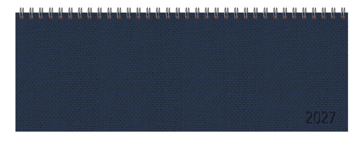 Tischkalender quer Professional Premium 2027 dunkelblau (Korsch Verlag)