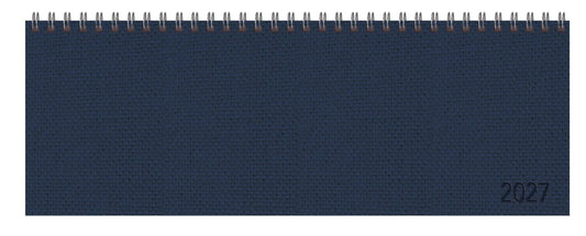 Tischkalender quer Professional Premium 2027 dunkelblau (Korsch Verlag)