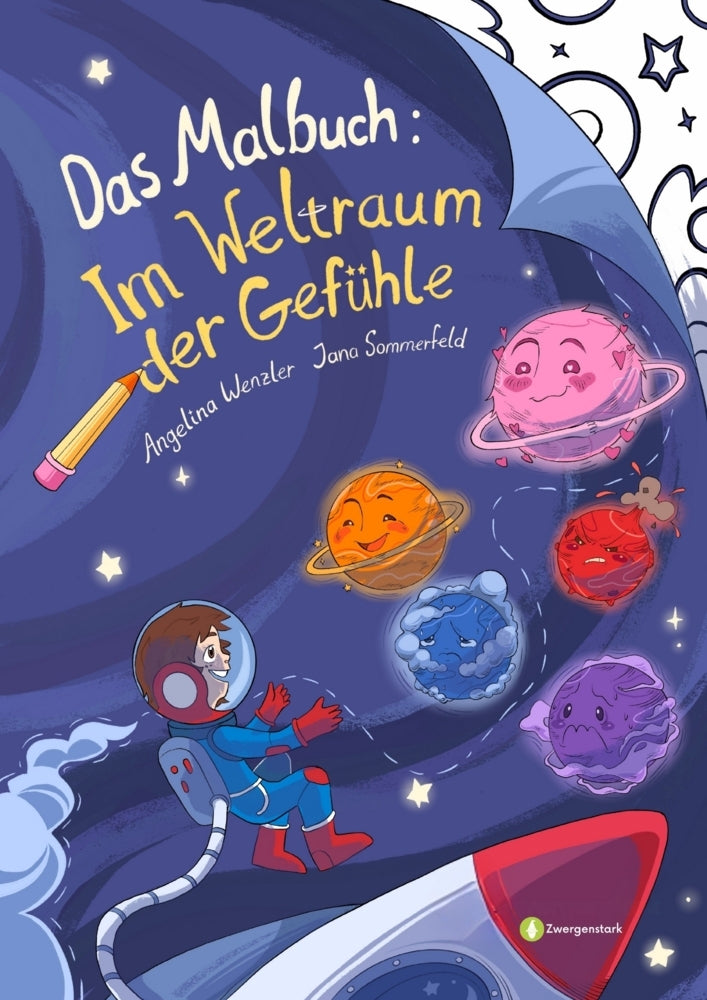 Im Weltraum der Gefühle - Das Malbuch (Angelina Wenzler)