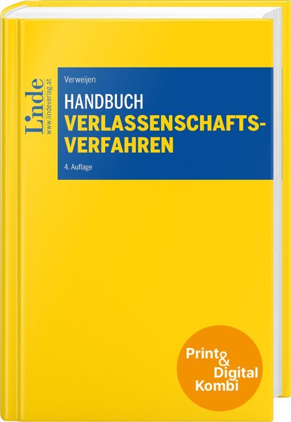 Handbuch Verlassenschaftsverfahren (Kombi Print&digital) (Stephan Verweijen)
