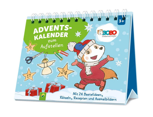 Bobo Siebenschläfer Adventskalender zum Aufstellen