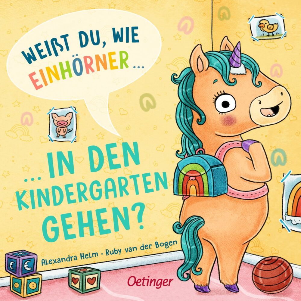 Weißt du, wie Einhörner in den Kindergarten gehen? (Ruby Van Der Bogen)
