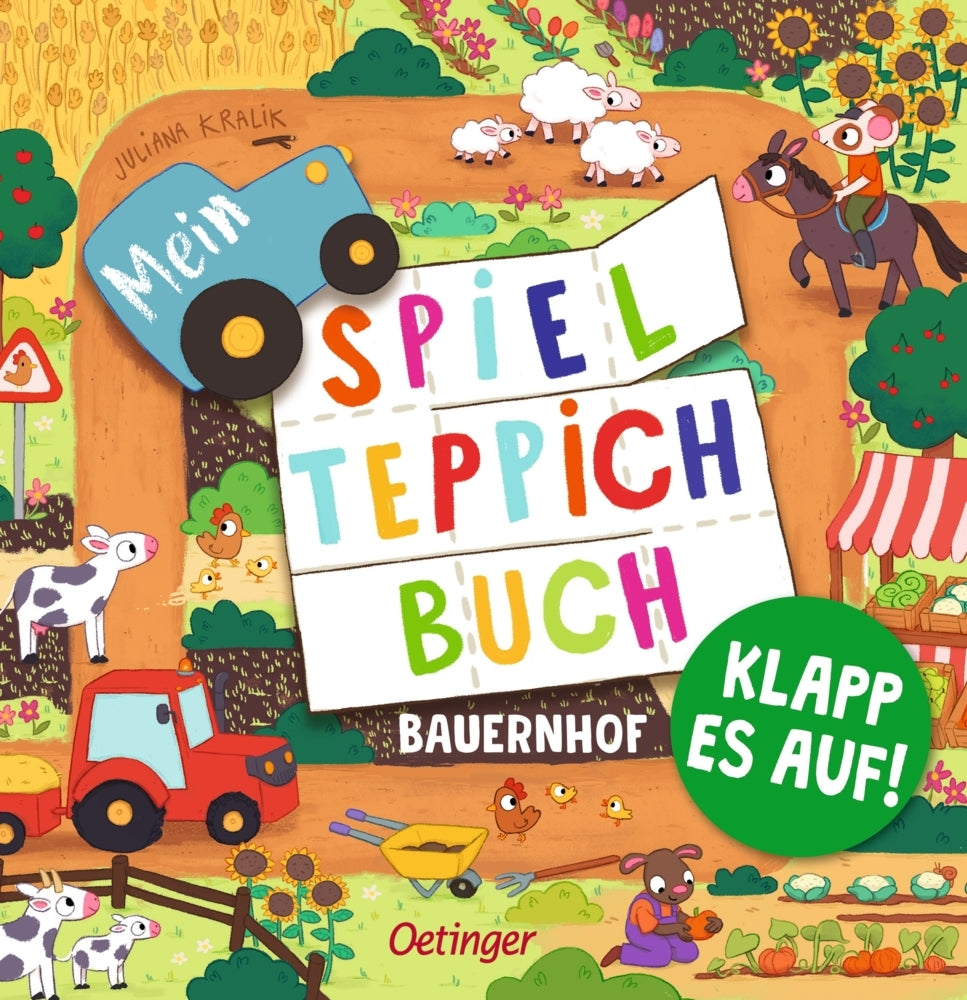 Mein Spielteppich-Buch. Bauernhof (Juliana Kralik)