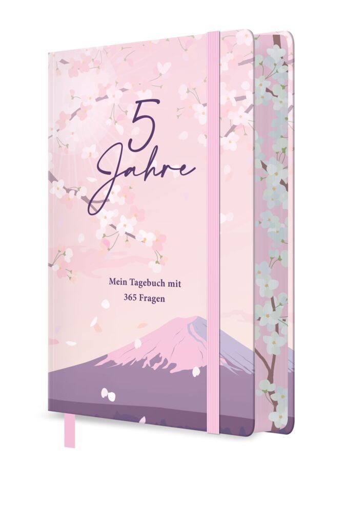 5 Jahre - Mein Tagebuch mit 365 Fragen (Cherry Blossom) (Esther Neuberg)