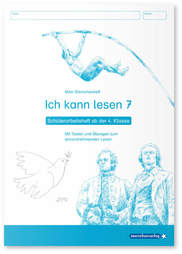 Ich kann lesen 7 - Schülerarbeitsheft ab der 4. Klasse (Sternchenverlag Gmbh)