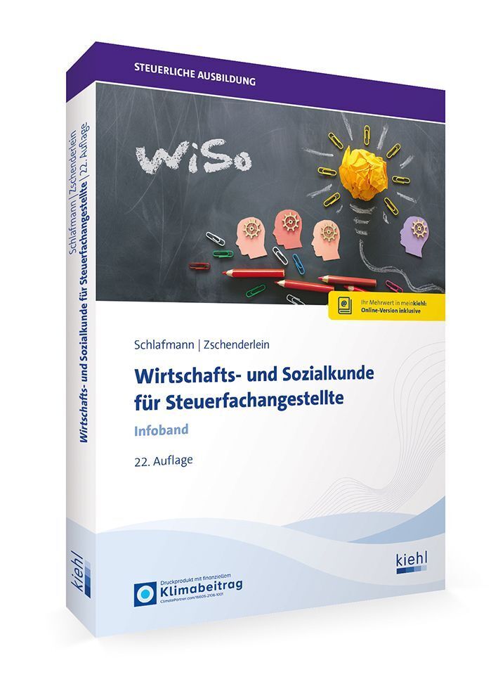 Wirtschafts- und Sozialkunde für Steuerfachangestellte (Lutz Schlafmann)
