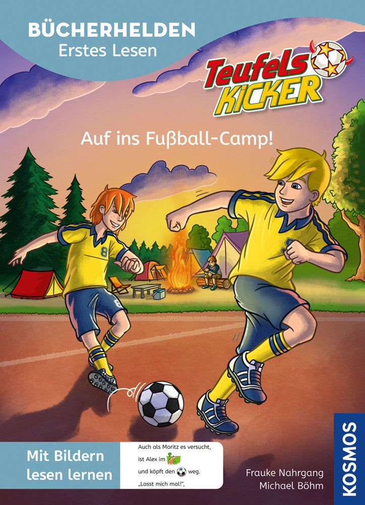 Teufelskicker, Bücherhelden Erstes Lesen, Auf ins Fußball-Camp! (Frauke Nahrgang)