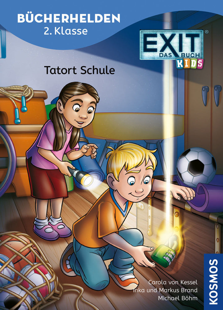 EXIT®-Das Buch. Bücherhelden 2. Klasse, Tatort Schule (Inka Brand)