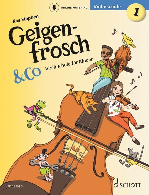 Geigenfrosch & Co: Violinschule 1 (Ros Stephen)