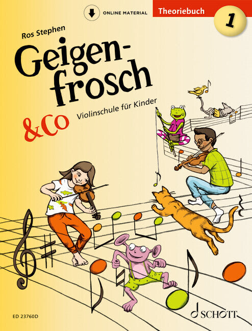 Geigenfrosch & Co: Theoriebuch 1 (Ros Stephen)