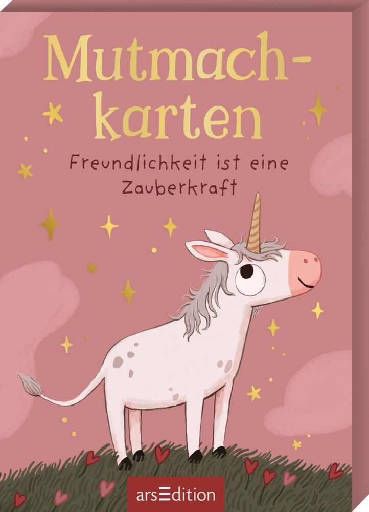 Ein Einhorn namens Oktober - Mutmachkarten (Maria Höck)