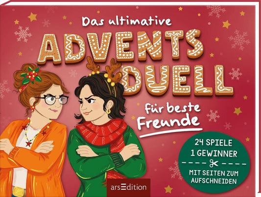 Das ultimative Adventsduell für beste Freunde. 24 Spiele - 1 Gewinner