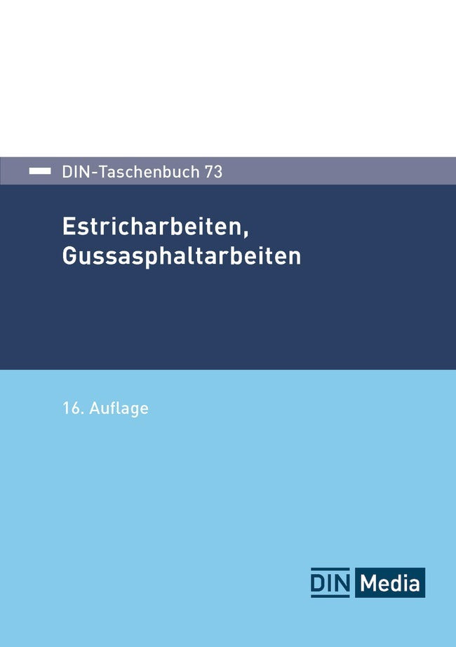 DIN-Taschenbuch 73 (Din E. V.)