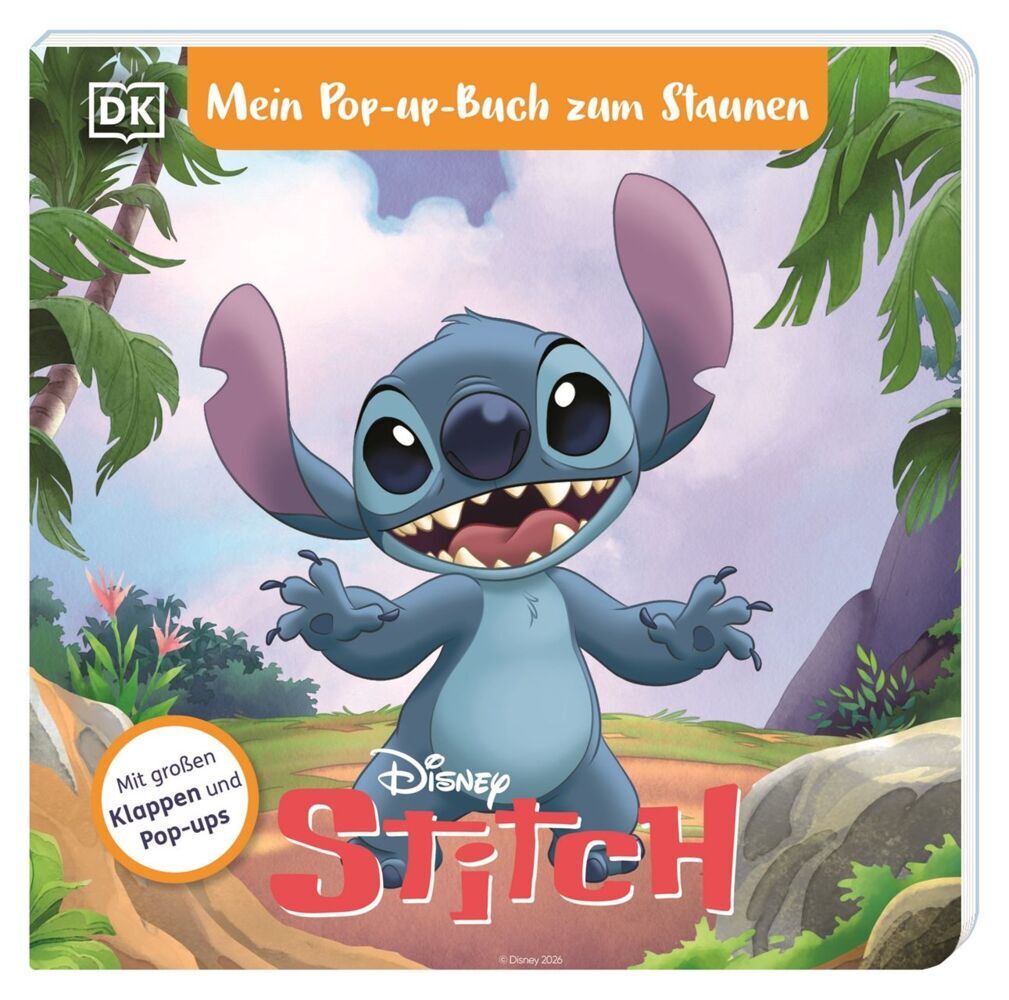 Mein Pop-up-Buch zum Staunen. Disney Stitch (Franziska Jaekel)