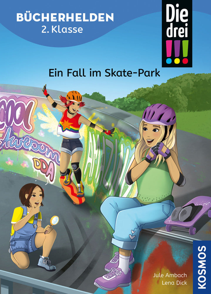 Die drei !!!, Bücherhelden 2. Klasse, Ein Fall im Skate-Park (Jule Ambach)