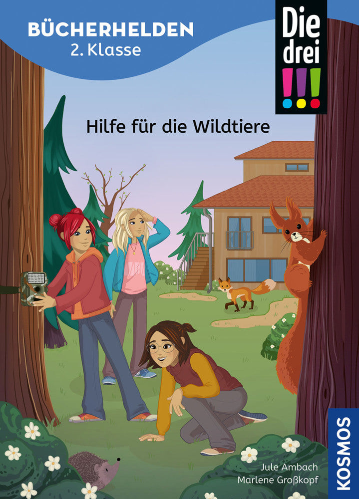 Die drei !!!, Bücherhelden 2. Klasse, Hilfe für die Wildtiere (Jule Ambach)